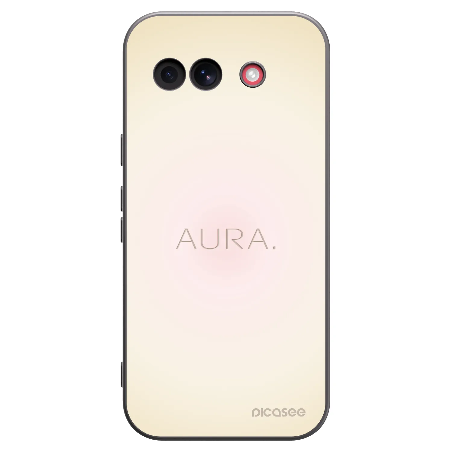 Picasee Google Pixel 10a Hülle - Schwarzes Silikon - Aura