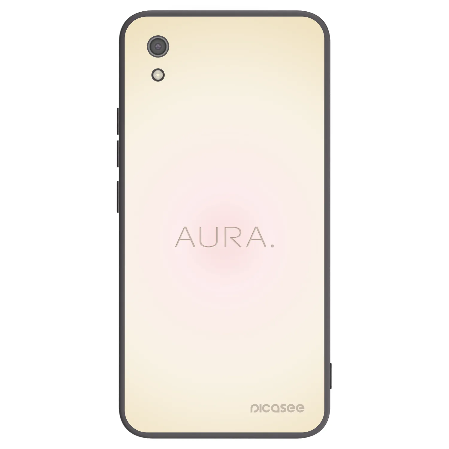 Picasee Xiaomi Redmi 7A Hülle - Schwarzes Silikon - Aura