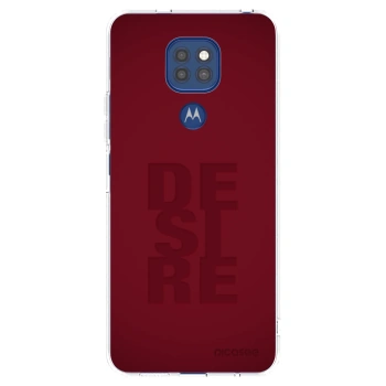 Picasee Motorola Moto G9 Play Hülle - Transparentes Silikon - Desire