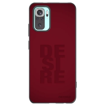 Picasee Xiaomi Redmi Note 10 Pro Hülle - Schwarzes Silikon - Desire
