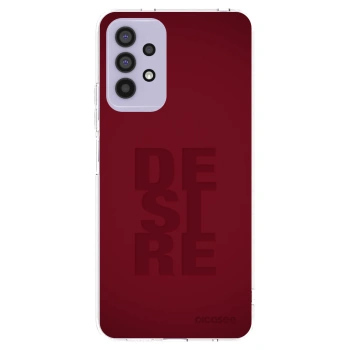 Picasee Samsung Galaxy A32 4G SM-A325F Hülle - Transparentes Silikon - Desire