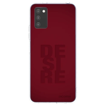 Picasee Samsung Galaxy A02s A025G Hülle - Transparentes Silikon - Desire