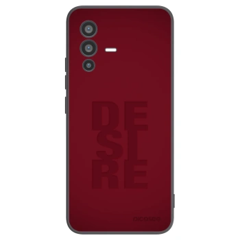 Picasee Vivo V23 5G Hülle - Schwarzes Silikon - Desire
