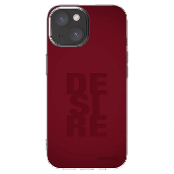 Picasee Apple iPhone 15 Hülle - Transparentes Silikon - Desire
