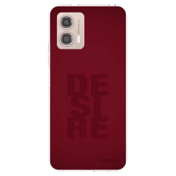 Picasee Motorola Moto G53 5G Hülle - Transparentes Silikon - Desire