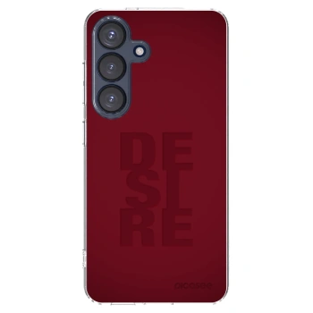 Picasee Samsung Galaxy S25 5G Hülle - Transparentes Silikon - Desire