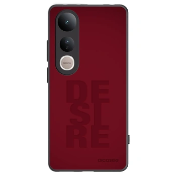Picasee Vivo V50 Lite 5G Hülle - Schwarzes Silikon - Desire