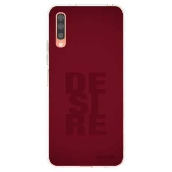 Picasee Samsung Galaxy A70 A705F Hülle - Transparentes Silikon - Desire