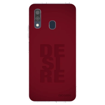 Picasee Samsung Galaxy A40 A405F Hülle - Transparentes Silikon - Desire