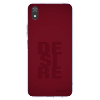 Picasee Xiaomi Redmi 7A Hülle - Transparentes Silikon - Desire