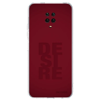 Picasee Xiaomi Redmi Note 9S Hülle - Transparentes Silikon - Desire