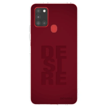 Picasee Samsung Galaxy A21s Hülle - Transparentes Silikon - Desire