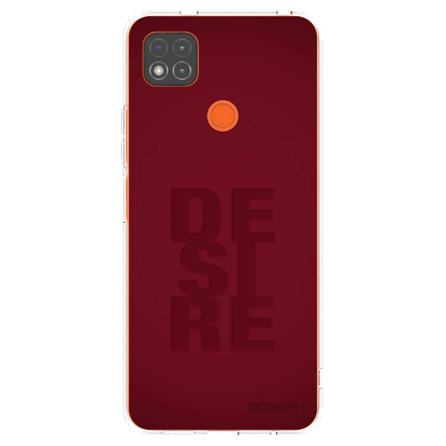 Picasee Xiaomi Redmi 9C Hülle - Transparentes Silikon - Desire