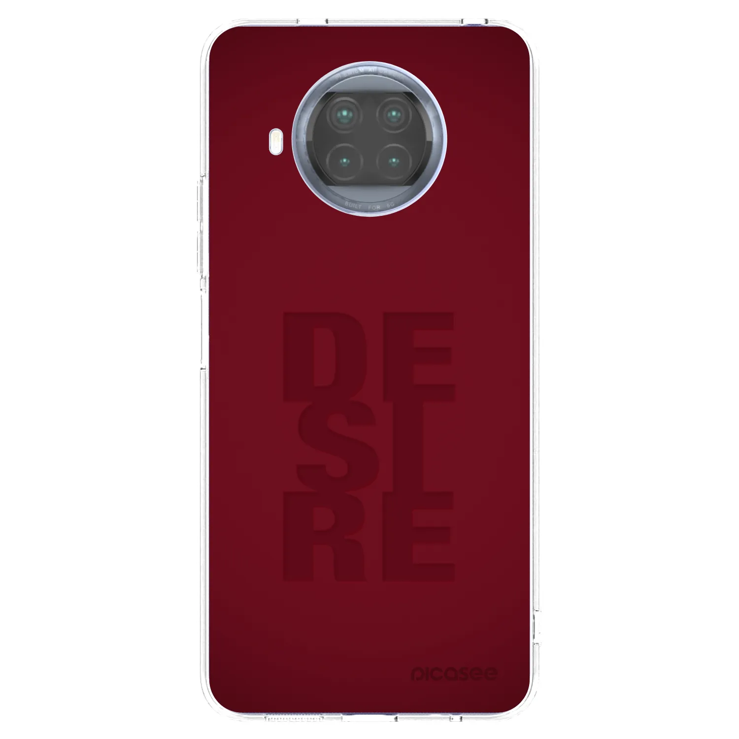 Picasee Xiaomi Mi 10T Lite Hülle - Transparentes Silikon - Desire