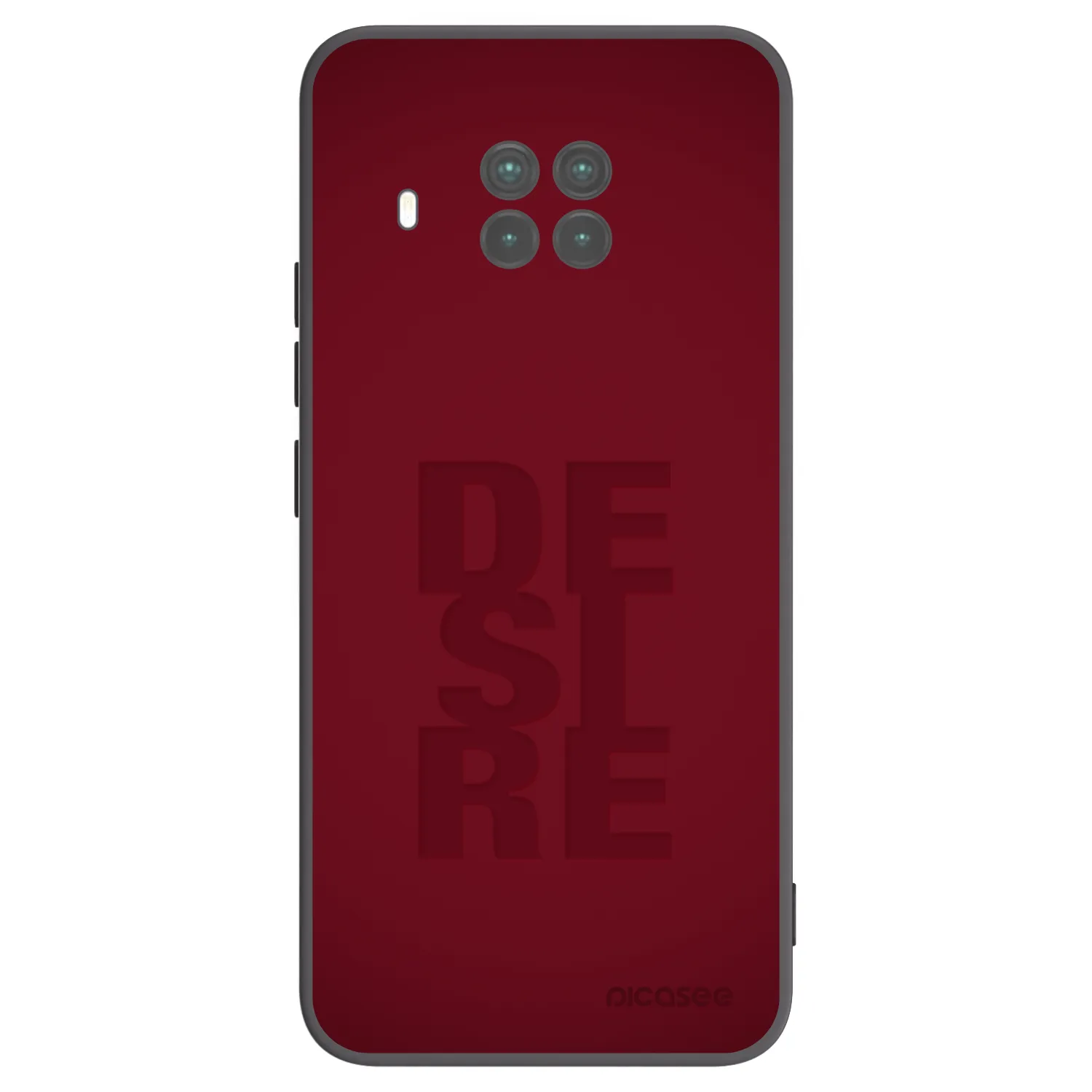 Picasee Xiaomi Mi 10T Lite Hülle - Schwarzes Silikon - Desire