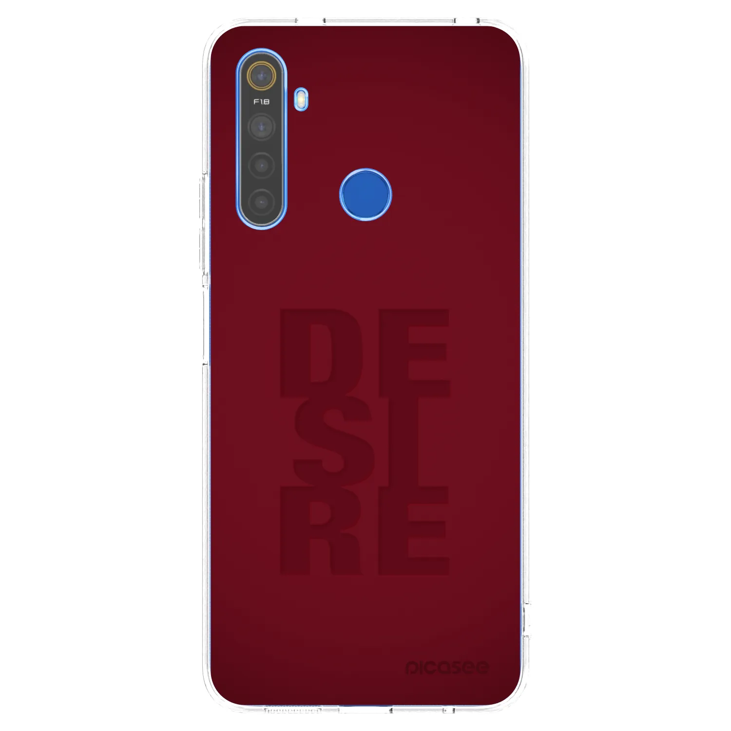 Picasee Realme 5 Hülle - Transparentes Silikon - Desire