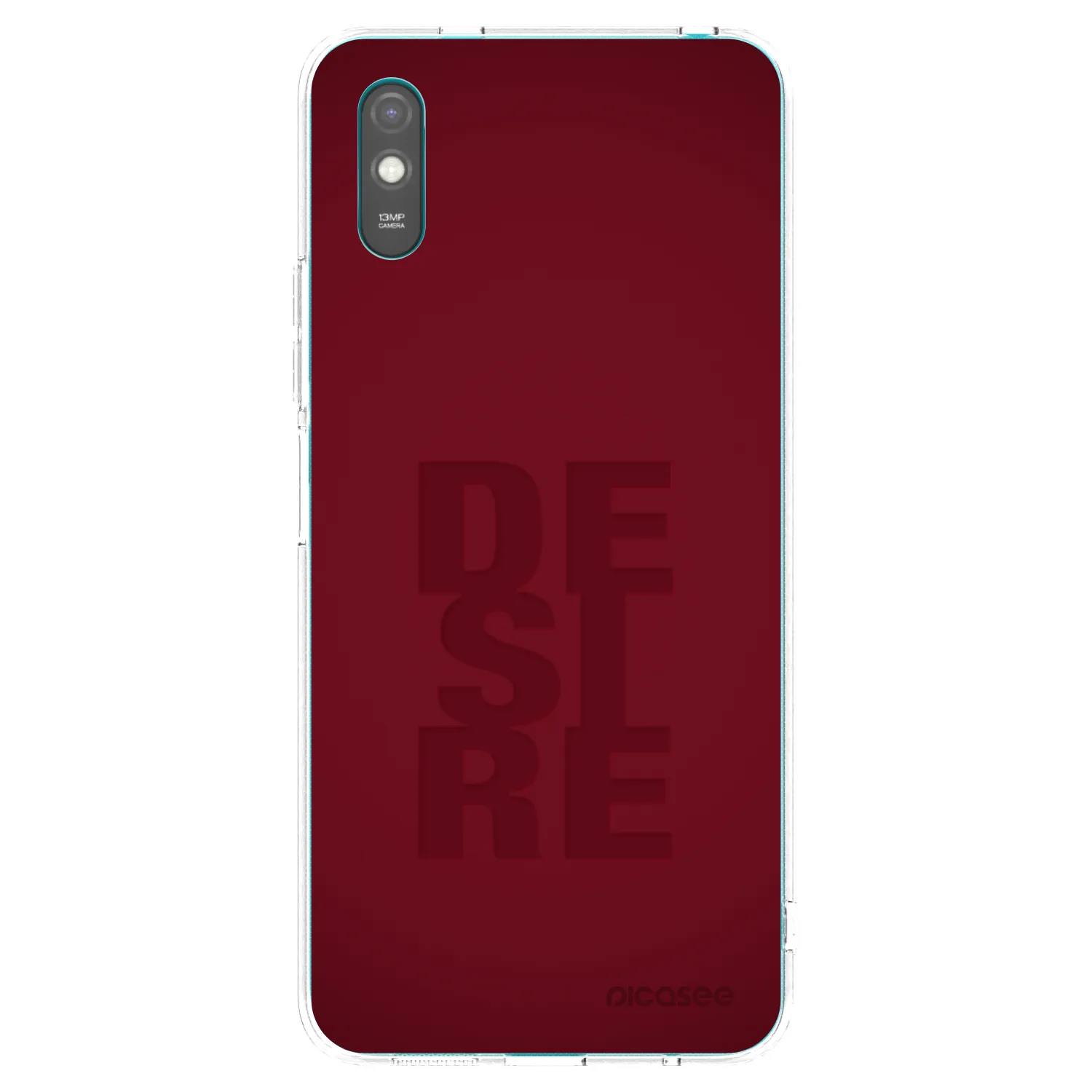 Picasee Xiaomi Redmi 9AT Hülle - Transparentes Silikon - Desire