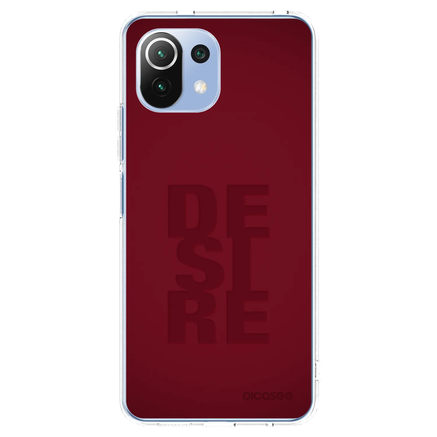 Picasee Xiaomi Mi 11 Lite Hülle - Transparentes Silikon - Desire