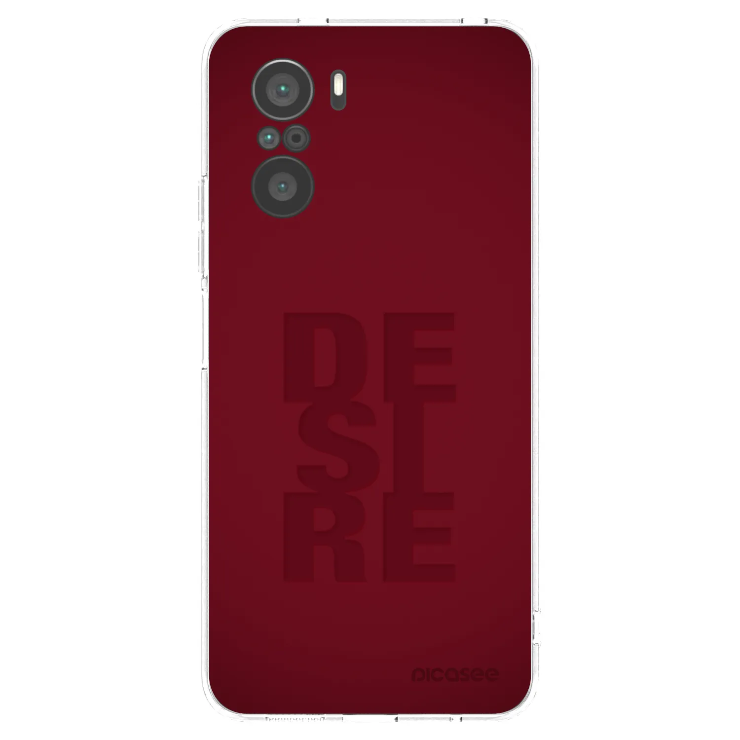 Picasee Xiaomi Poco F3 Hülle - Transparentes Silikon - Desire