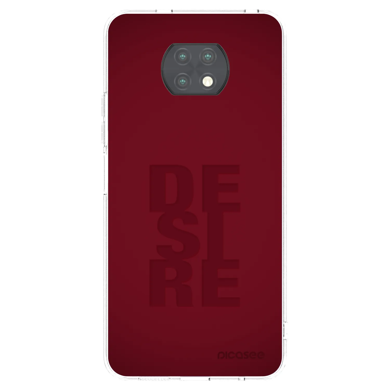 Picasee Xiaomi Redmi Note 9T Hülle - Transparentes Silikon - Desire