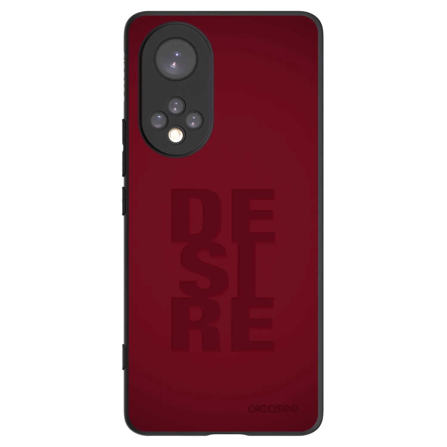 Picasee Honor 50 5G Hülle - Schwarzes Silikon - Desire