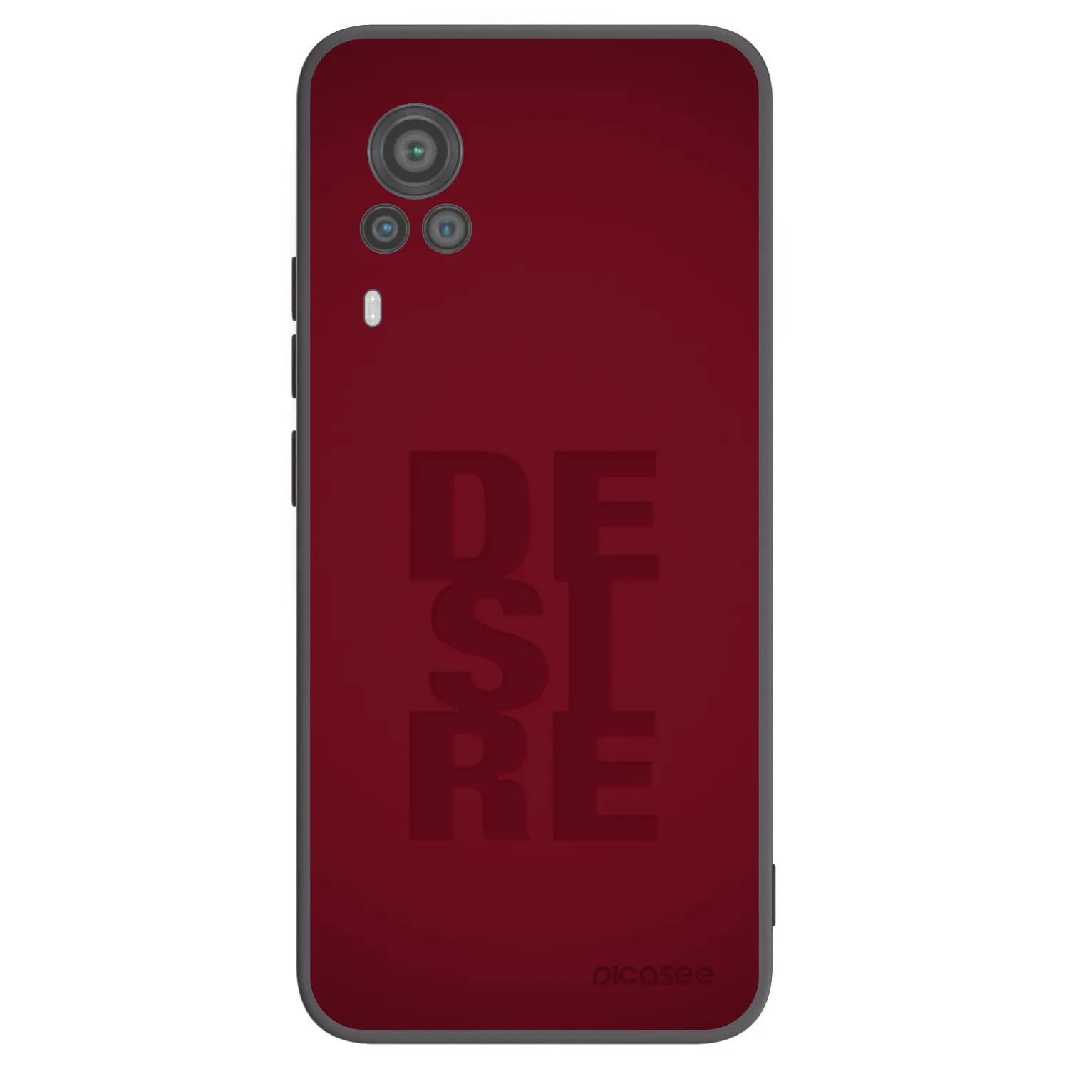 Picasee Vivo X60 Pro 5G Hülle - Schwarzes Silikon - Desire