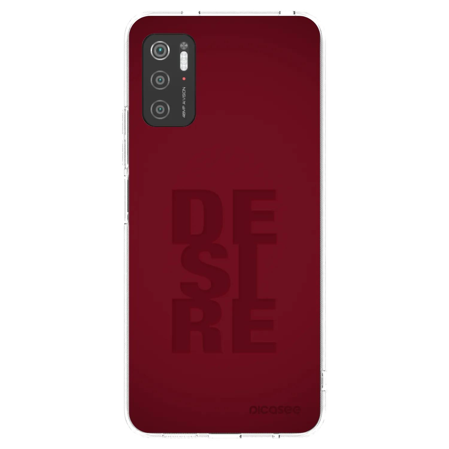 Picasee Xiaomi Poco M3 Pro 5G Hülle - Transparentes Silikon - Desire