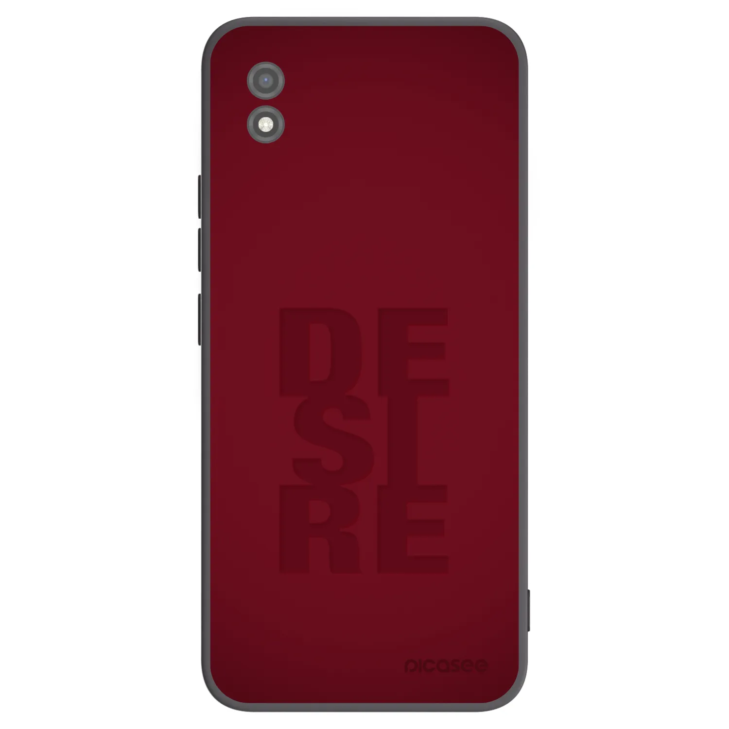 Picasee Realme C11 (2021) Hülle - Schwarzes Silikon - Desire