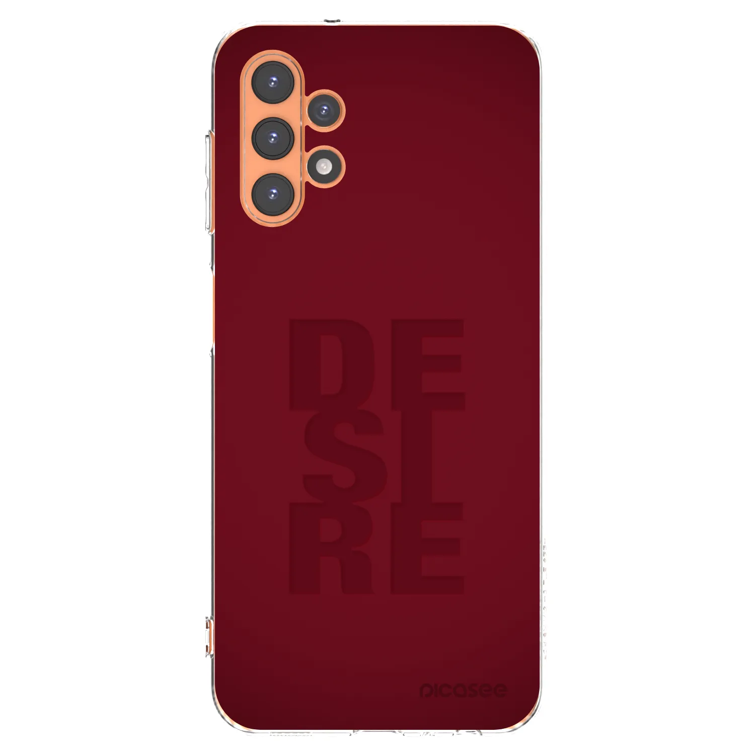 Picasee Samsung Galaxy A13 4G A135 Hülle - Transparentes Silikon - Desire