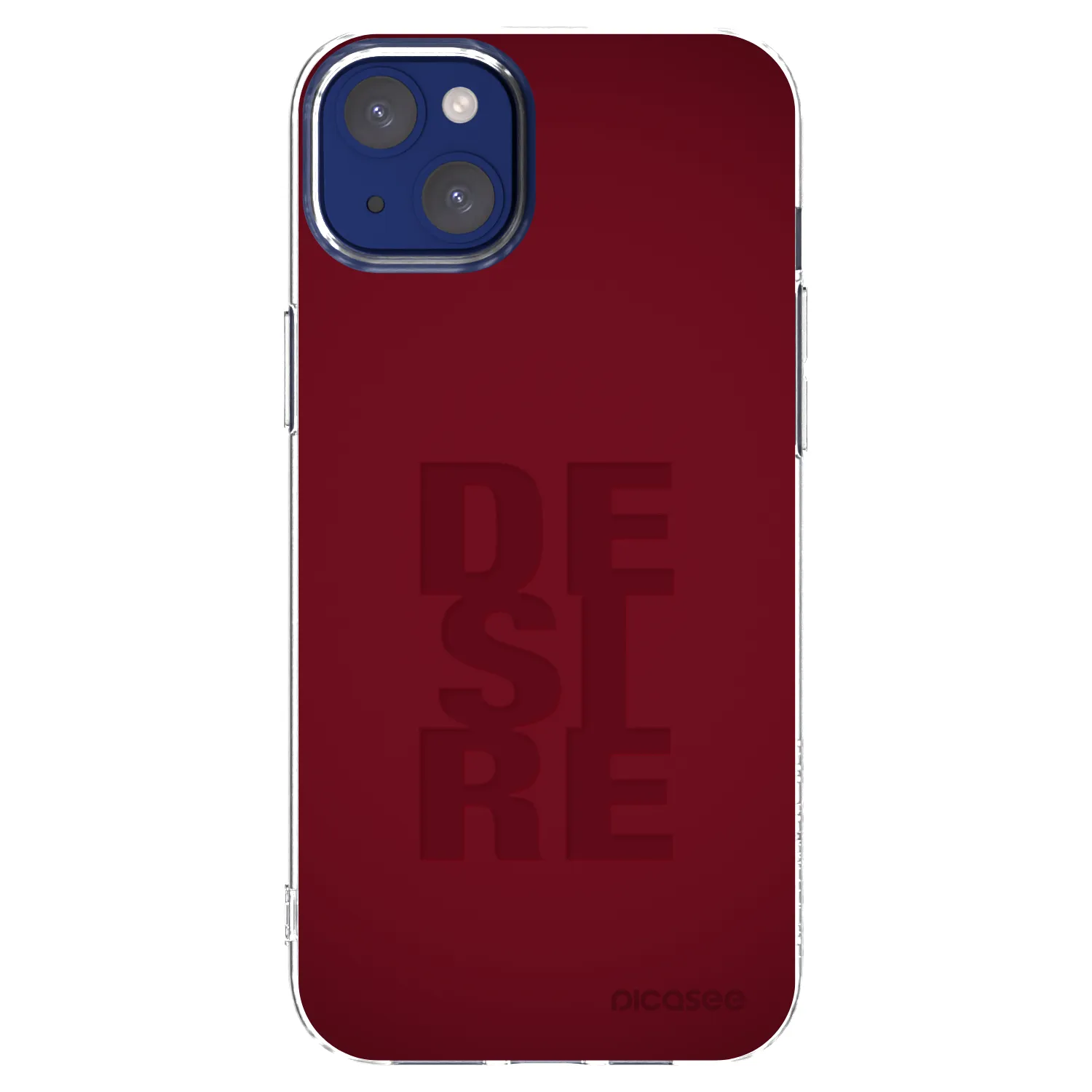 Picasee Apple iPhone 14 Plus Hülle - Transparentes Silikon - Desire