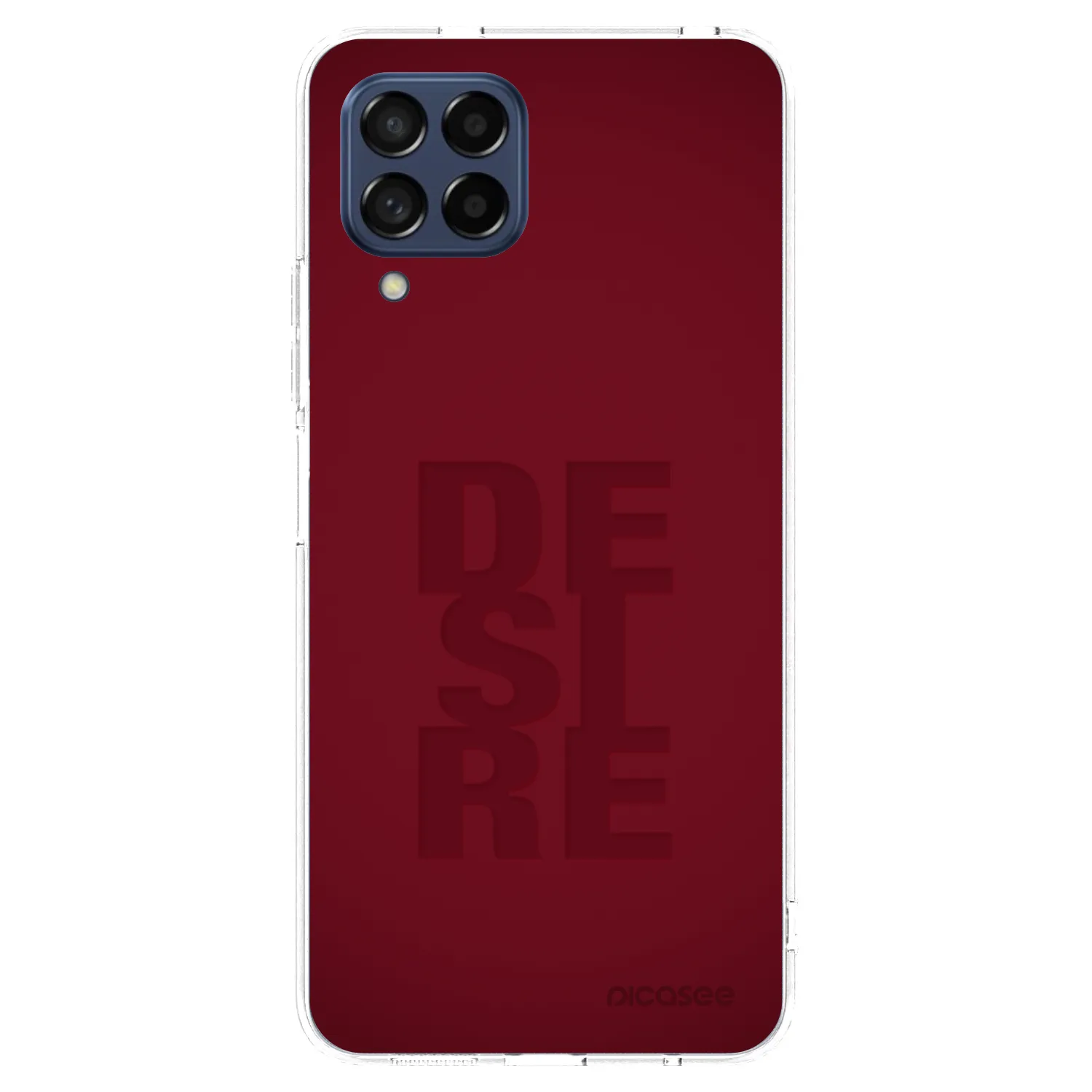 Picasee Samsung Galaxy M53 5G Hülle - Transparentes Silikon - Desire