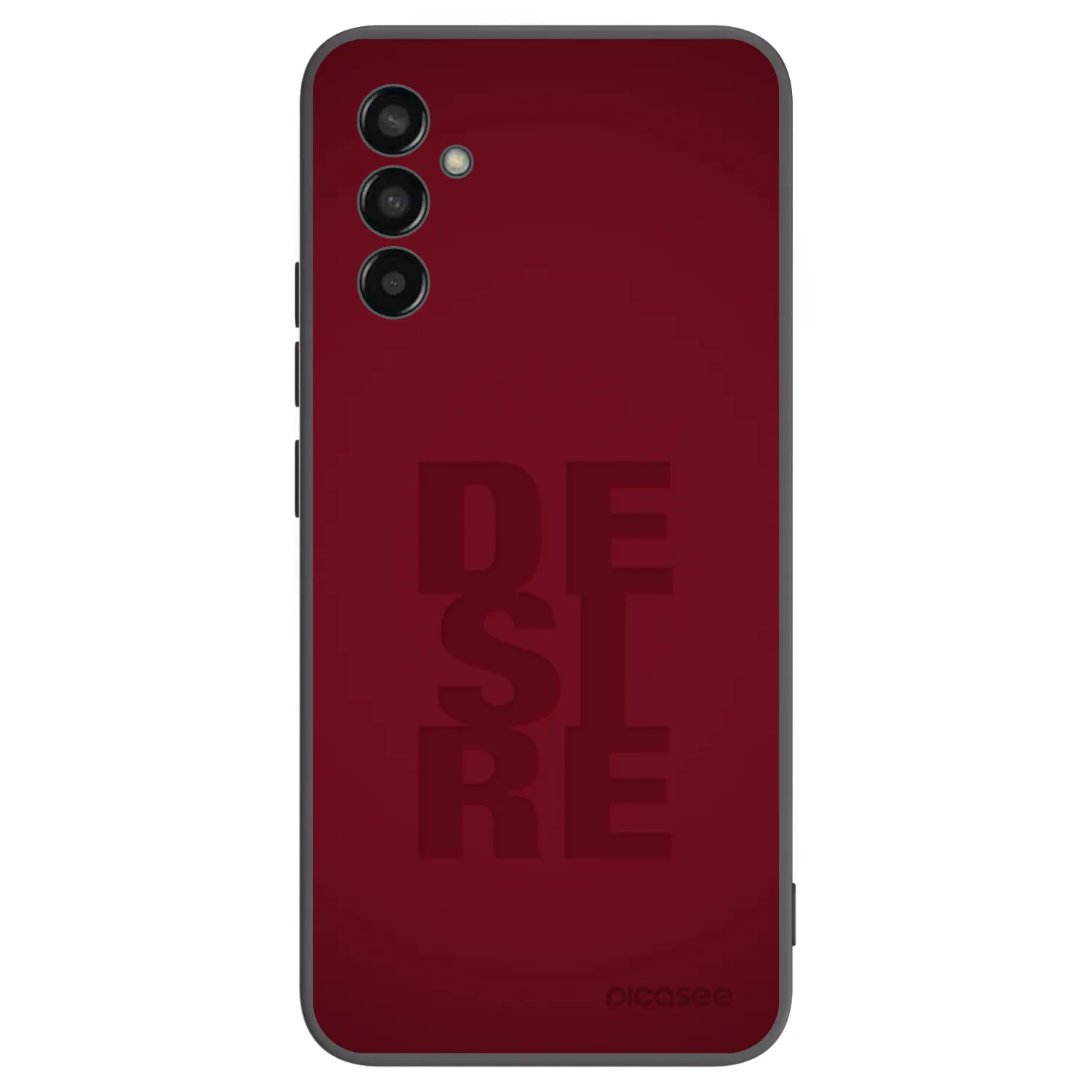 Picasee Samsung Galaxy M13 M135F Hülle - Schwarzes Silikon - Desire