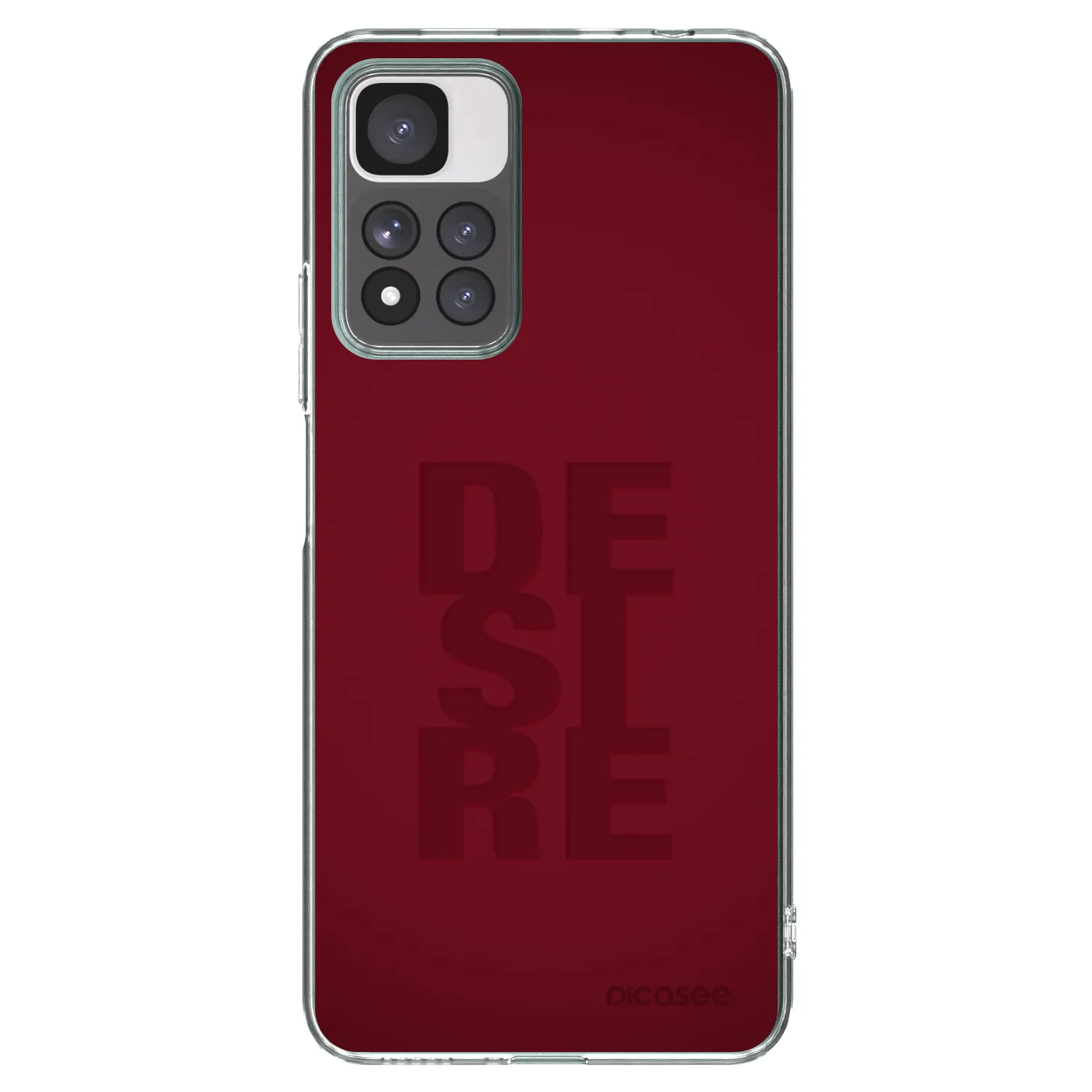Picasee Xiaomi Redmi Note 11 Pro+ 5G Hülle - Transparentes Silikon - Desire