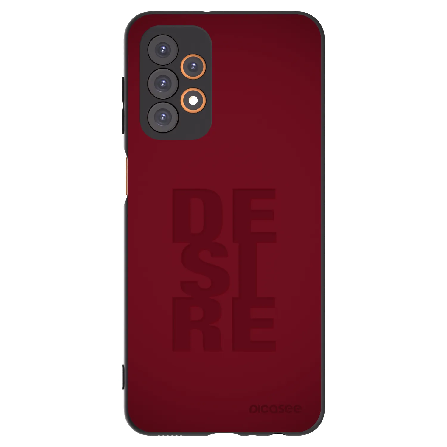 Picasee Samsung Galaxy A23 A235F 4G Hülle - Schwarzes Silikon - Desire