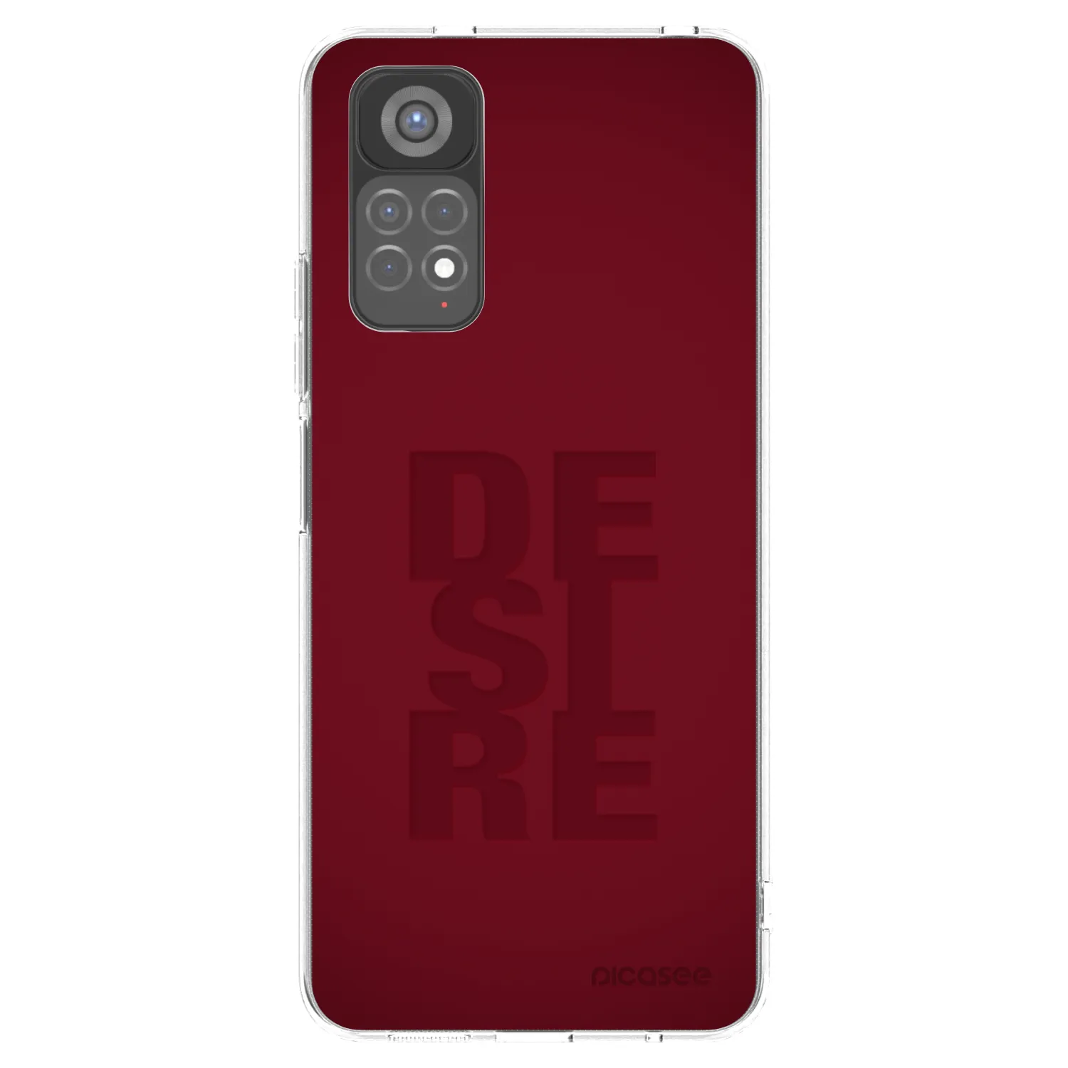 Picasee Xiaomi Redmi Note 11S 5G Hülle - Transparentes Silikon - Desire