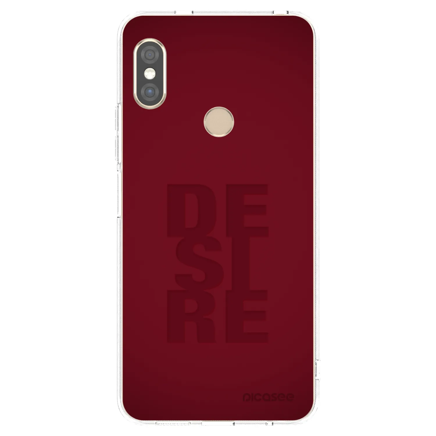Picasee Xiaomi Redmi Note 5 Global Hülle - Transparentes Silikon - Desire