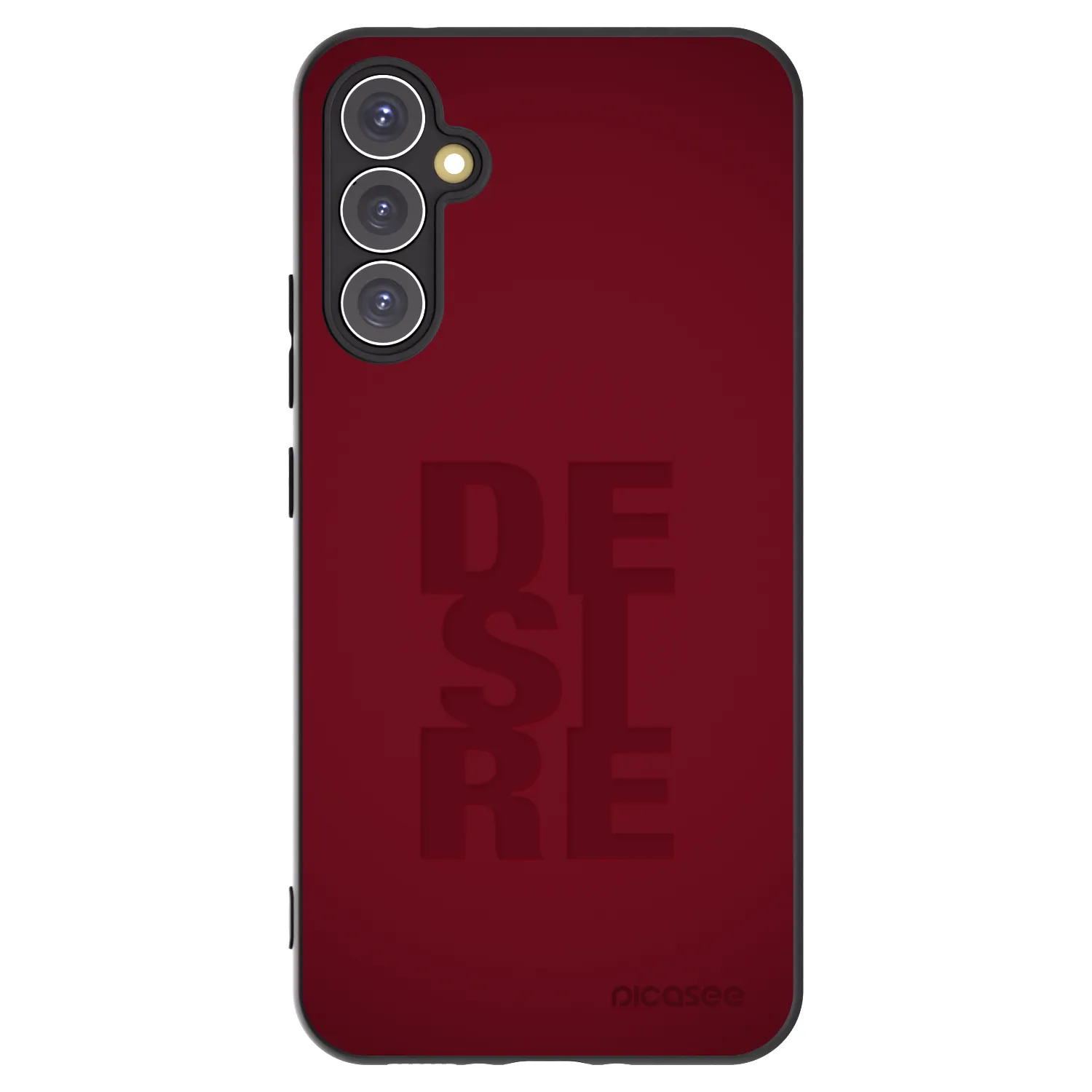 Picasee Samsung Galaxy A34 5G A346B Hülle - Schwarzes Silikon - Desire