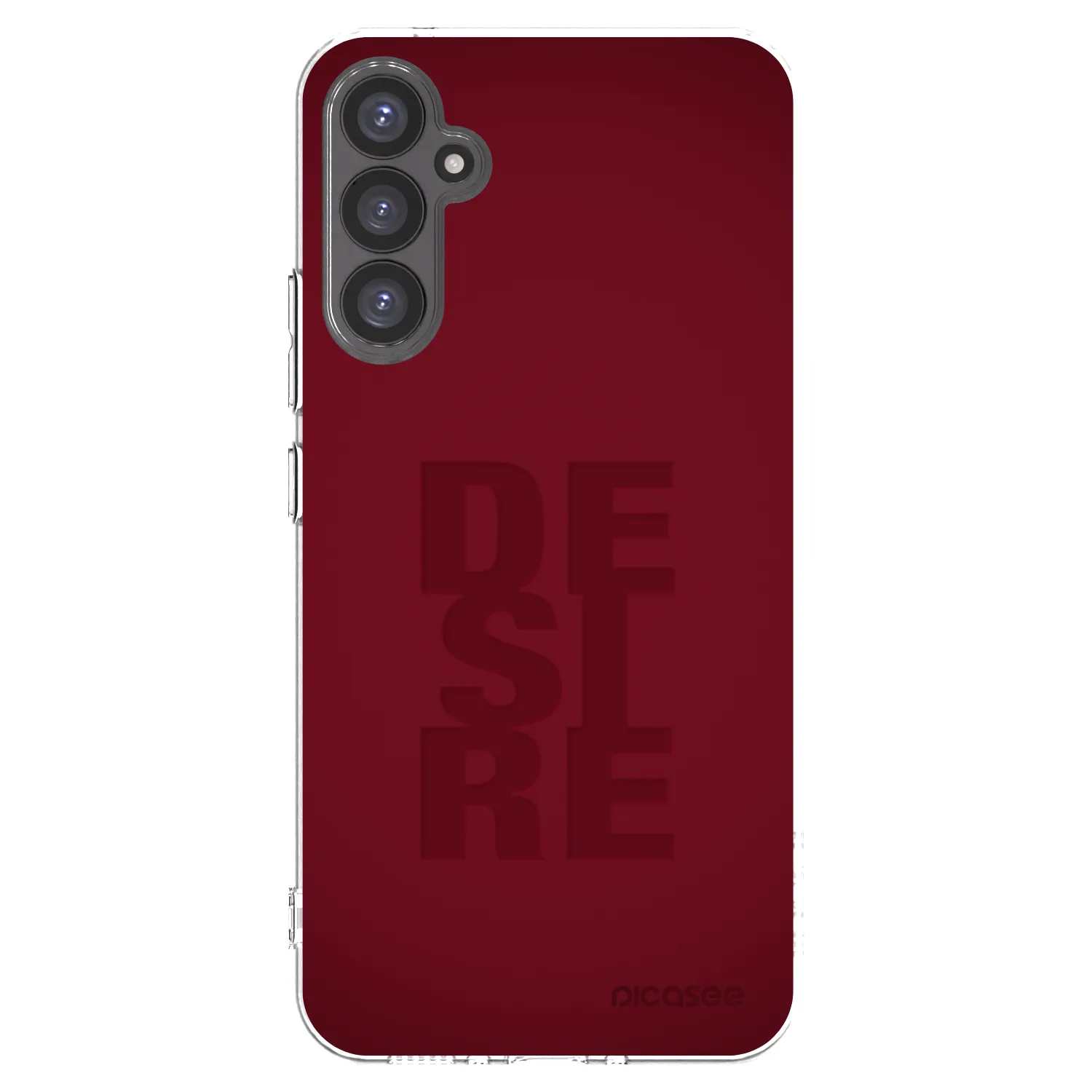 Picasee Samsung Galaxy A34 5G A346B Hülle - Transparentes Silikon - Desire