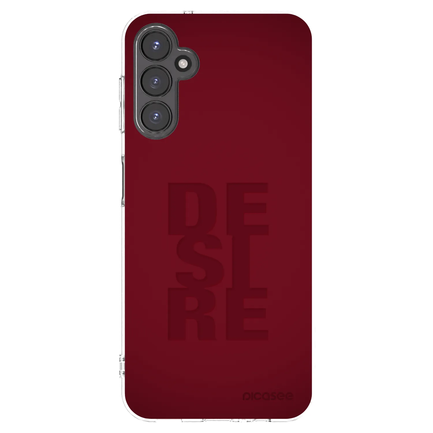 Picasee Samsung Galaxy A14 4G A145R Hülle - Transparentes Silikon - Desire