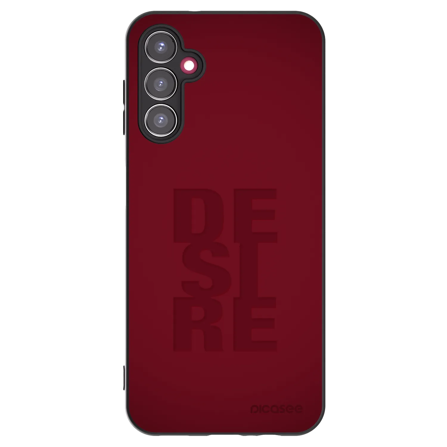 Picasee Samsung Galaxy A14 5G A146P Hülle - Schwarzes Silikon - Desire