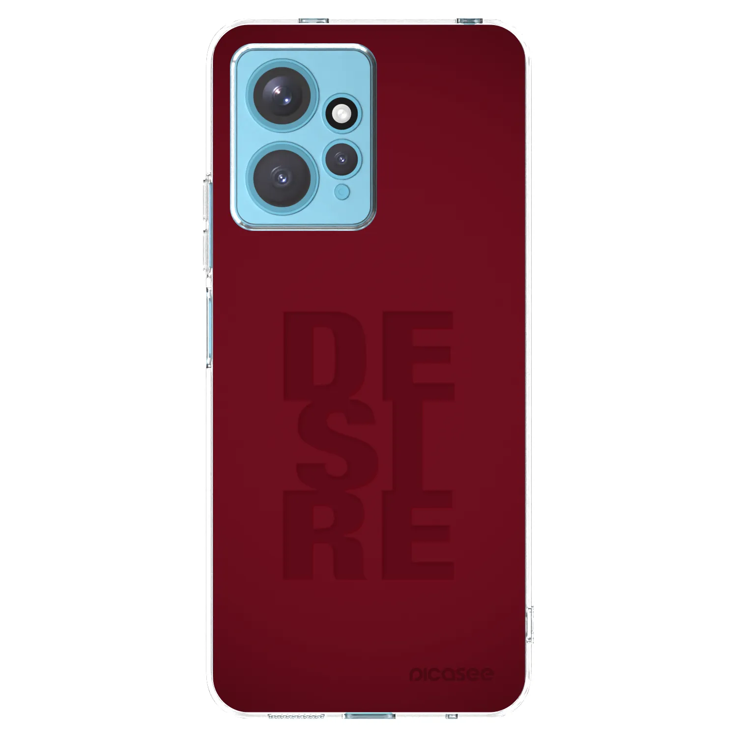 Picasee Xiaomi Redmi Note 12 4G Hülle - Transparentes Silikon - Desire