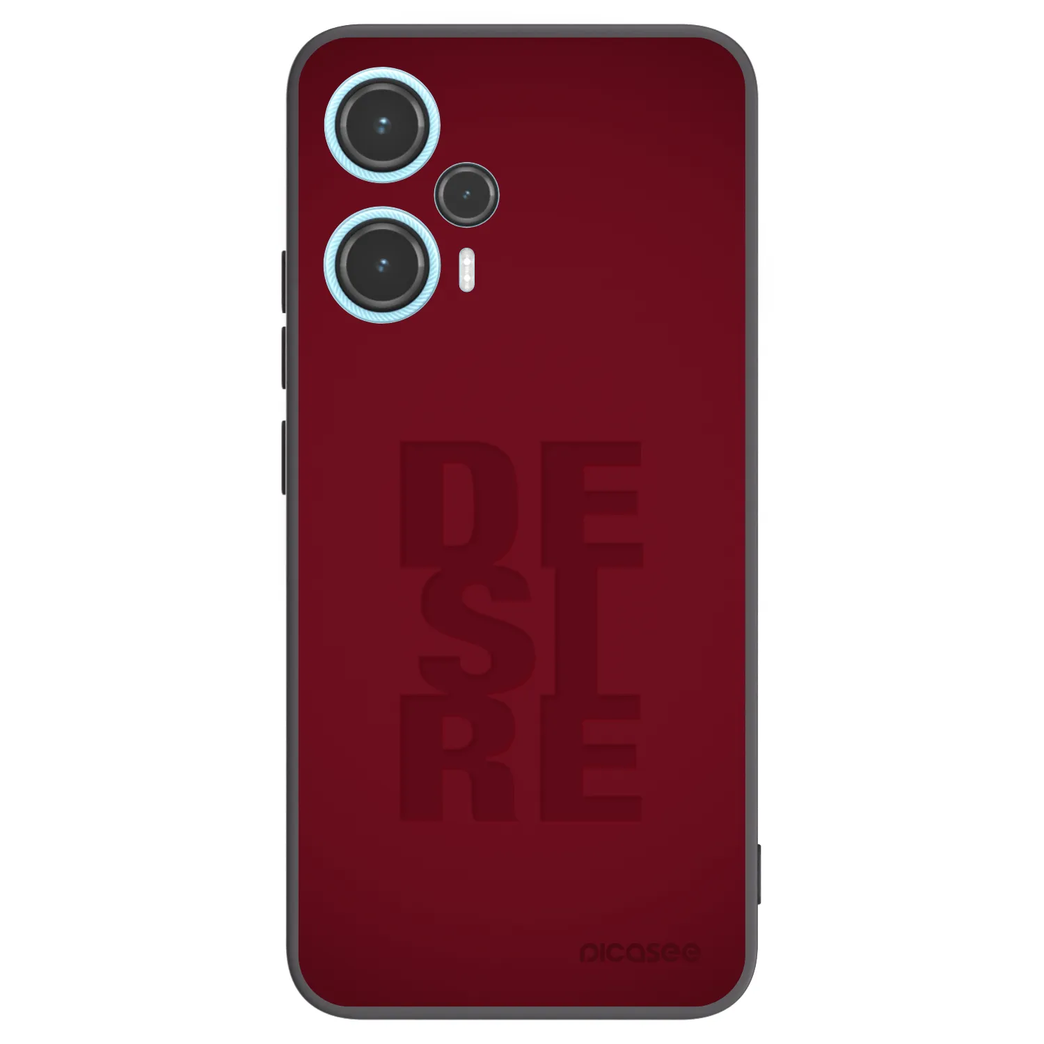 Picasee Xiaomi Poco F5 Hülle - Schwarzes Silikon - Desire