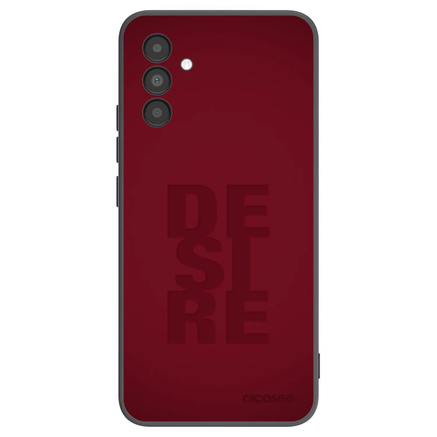 Picasee Samsung Galaxy A04s A047F Hülle - Schwarzes Silikon - Desire