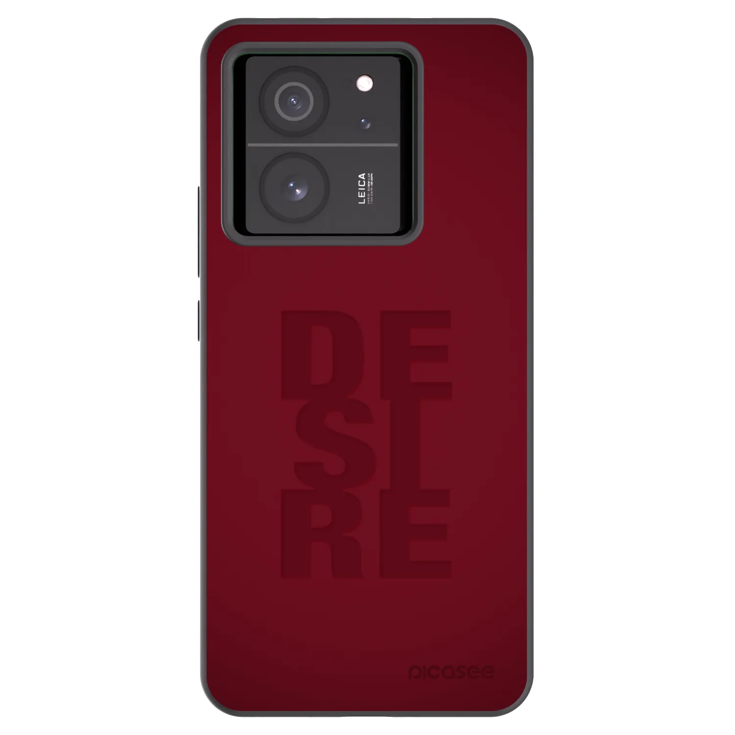 Picasee Xiaomi 13T Pro Hülle - Schwarzes Silikon - Desire
