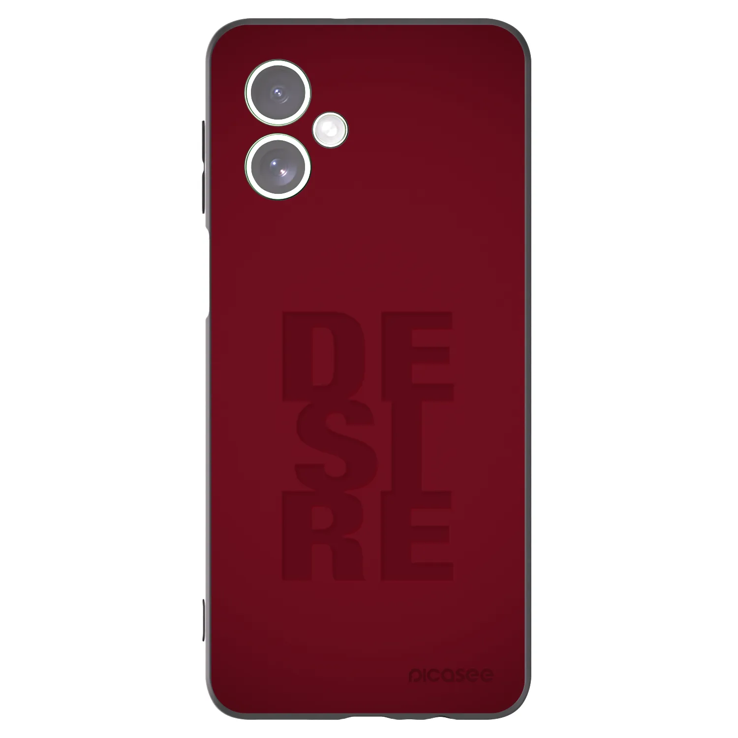 Picasee Motorola Moto G54 5G Hülle - Schwarzes Silikon - Desire