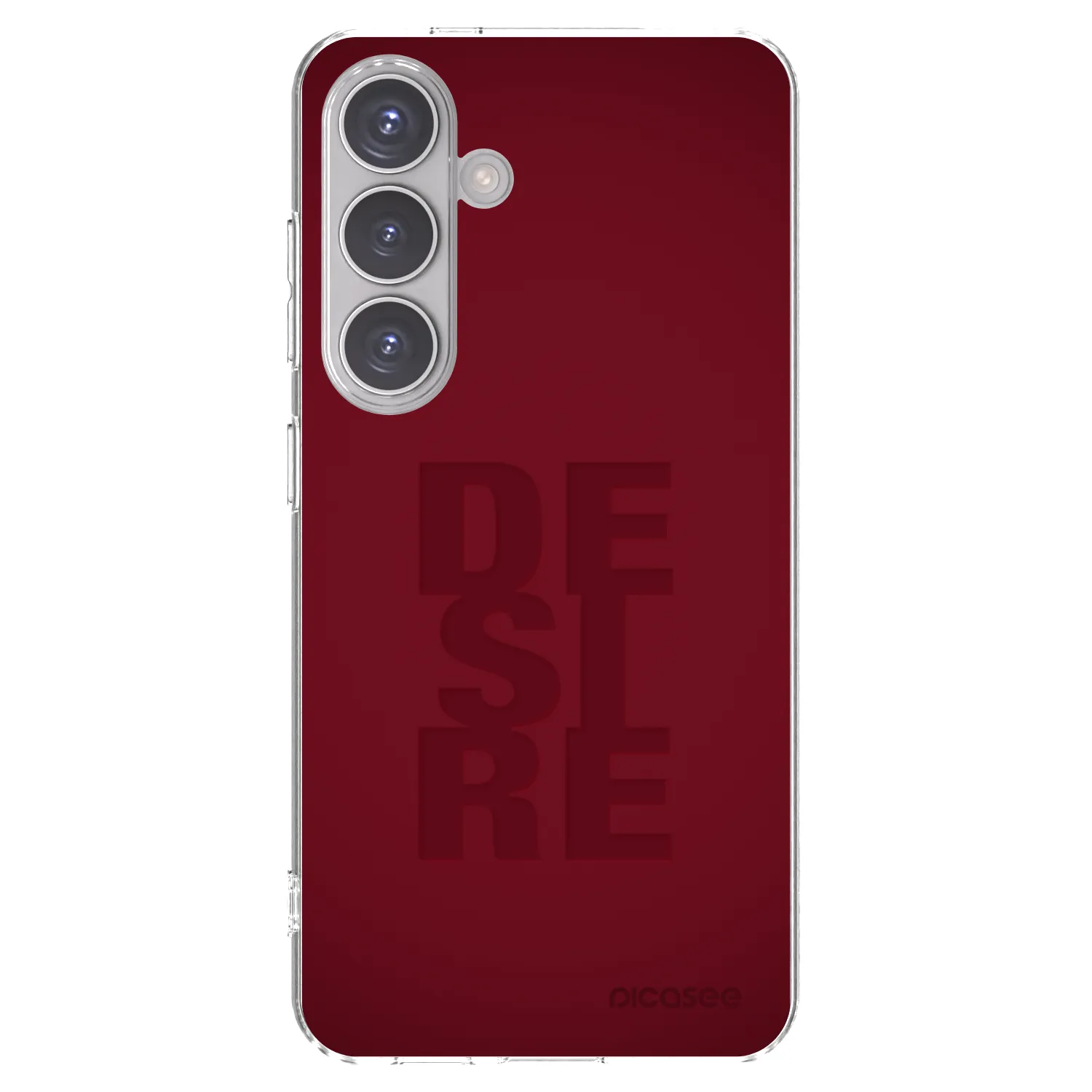 Picasee Samsung Galaxy S24 S921B 5G Hülle - Transparentes Silikon - Desire