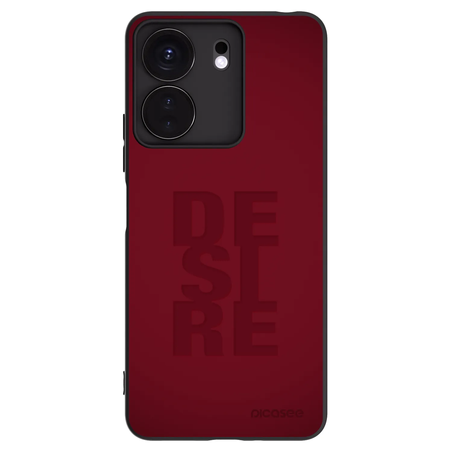 Picasee Xiaomi Redmi 13C 4G Hülle - Schwarzes Silikon - Desire