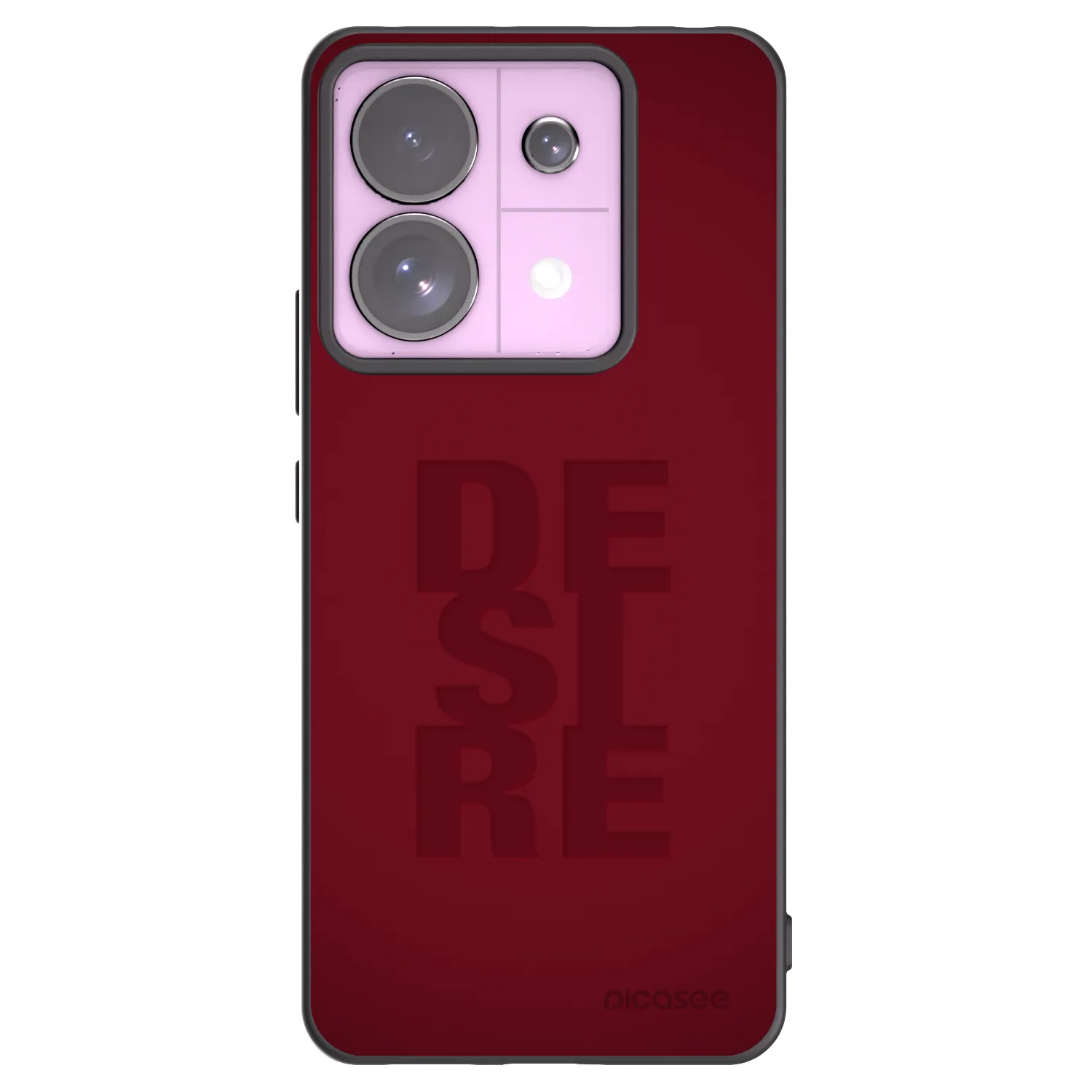 Picasee Xiaomi Redmi Note 13 Pro 5G Hülle - Schwarzes Silikon - Desire