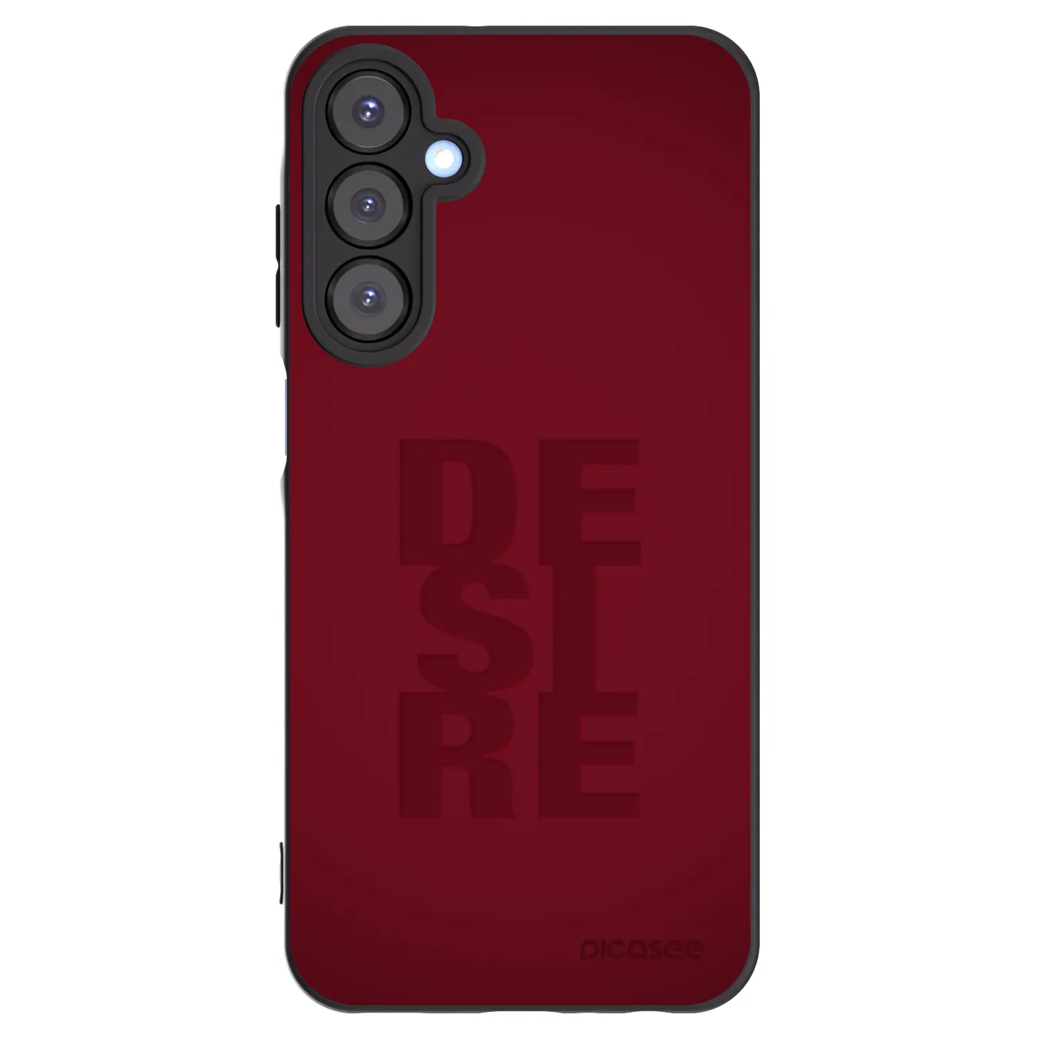 Picasee Samsung Galaxy A25 A256B 5G Hülle - Schwarzes Silikon - Desire
