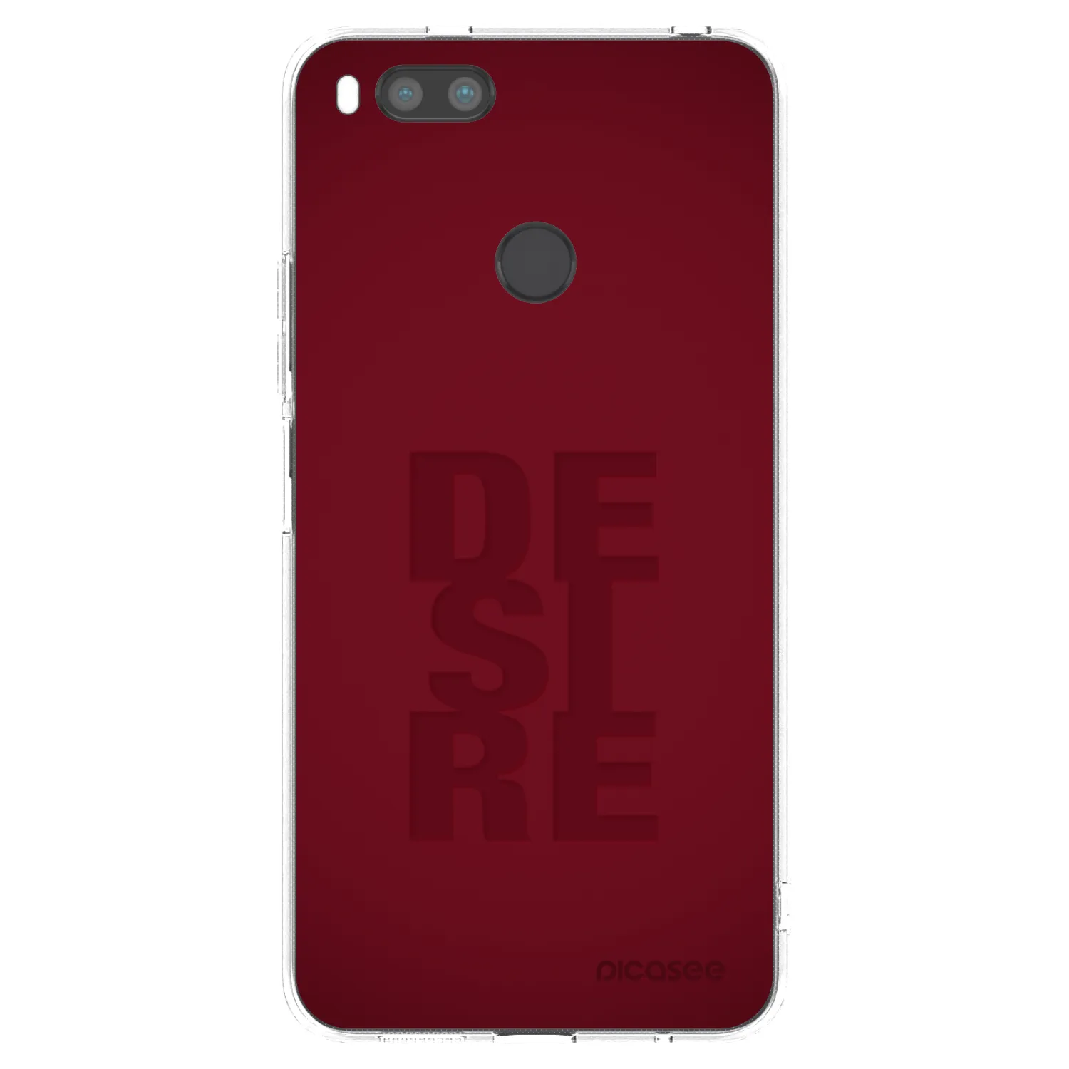 Picasee Xiaomi Mi A1 Global Hülle - Transparentes Silikon - Desire